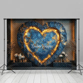 Aperturee - Aperturee Floral Heart Elegant Wall Sweet Wedding Backdrop